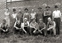 1st 13 employees, Clearbrook Woolen Mill